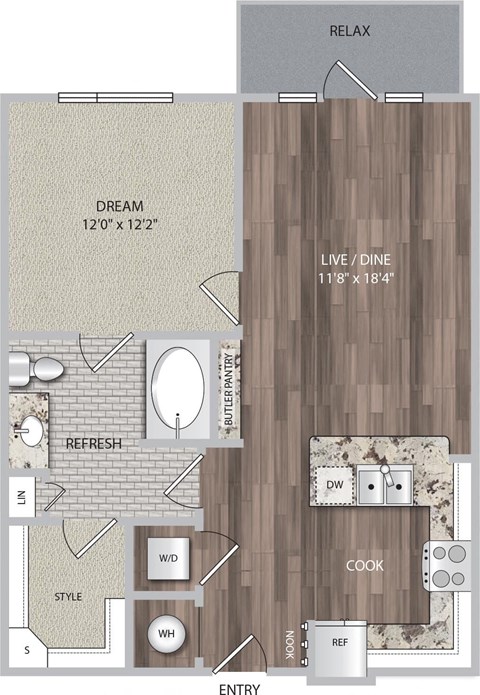 ?? plan of a living room and a dining room